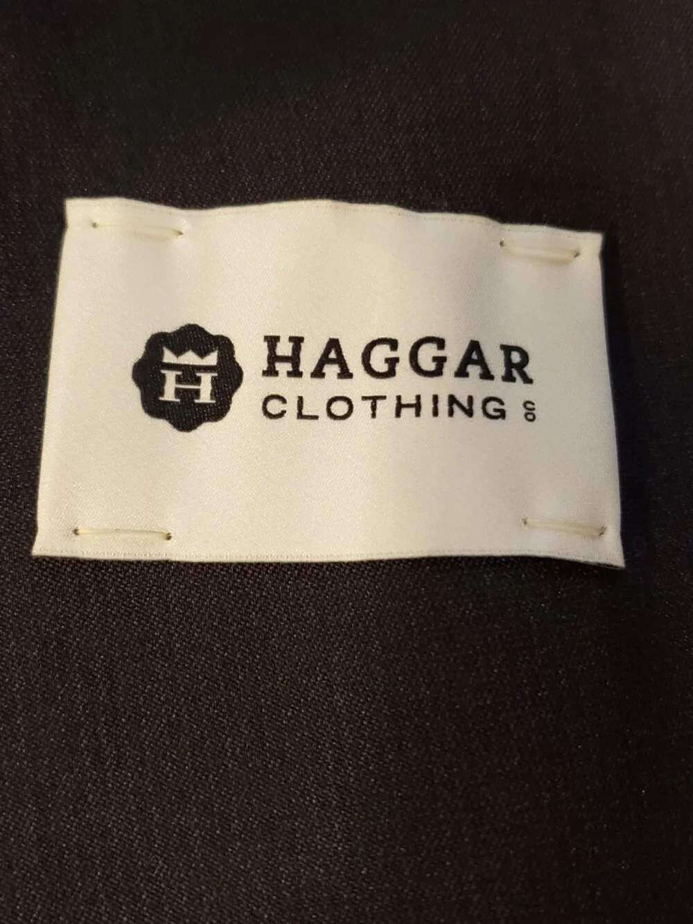 Haggar Travel Performance Suit Jacket Black 46L NWT